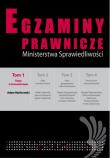 Egzaminy prawnicze MS Testy z komentarzem t.1. Autor: Malinowski Adam. Dadada.pl Okładka książki Egzaminy prawnicze MS Testy z komentarzem t.1