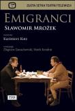 Emigranci. Autor: Mrożek Sławomir. Dadada.pl Okładka książki Emigranci