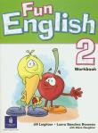 Fun English 2 Workbook. Autor: Leighton Jill, Sanchez Donovan Laura. Dadada.pl Okładka książki Fun English 2 Workbook