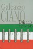 Galeazzo Ciano Dziennik 1937-1943. Autor: Ciano Galleazo. Dadada.pl Okładka książki Galeazzo Ciano Dziennik 1937-1943