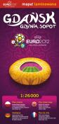 Opakowanie Gdańsk Gdynia Sopot plan miasta 1:26 000