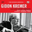 Gidon Kremer plays 20th Century Composers. Autor: Gidon Kremer. Dadada.pl Okładka książki Gidon Kremer plays 20th Century Composers