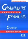 Grammaire progressive du Francais inter. corr. CLE. Autor: Thievenaz Odile. Dadada.pl Okładka książki Grammaire progressive du Francais inter. corr. CLE
