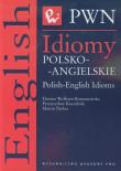 Idiomy polsko angielskie. Autor: Wolfram-Romanowska Danuta, Kaszubski Przemysław, Parker Martin. Dadada.pl Okładka książki Idiomy polsko angielskie