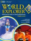J. Angielski SP 4 World Explorer SB w.2012 NE. Autor: Heath Jennifer, Michele Crawford, Mrozik-Jadacka Marta. Dadada.pl Okładka książki J. Angielski SP 4 World Explorer SB w.2012 NE