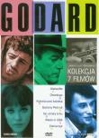 Jean-Luc Godard - Kolekcja filmów. Autor: Jean-Luc Godard, Pierre Guffroy, Alain Sarde, Philippe Setbon, Anne-Marie Mieville. Dadada.pl Okładka książki Jean-Luc Godard - Kolekcja filmów