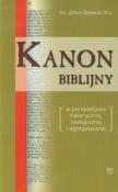 Kanon biblijny. Autor: Ks. Artur Sanecki (SCJ). Dadada.pl Okładka książki Kanon biblijny