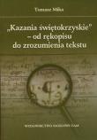 Okładka książki Kazania świętokrzyskie - od rękopisu do zrozumienia tekstu