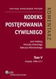 Kodeks postępowania cywilnego Komentarz t.5. Autor: Hrycaj Anna, Jakubecki Andrzej, Rylski Piotr. Dadada.pl Okładka książki Kodeks postępowania cywilnego Komentarz t.5