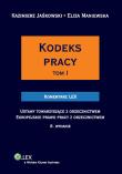 Kodeks pracy Komentarz t.1/2. Autor: Jaśkowski Kazimierz, Maniewska Eliza. Dadada.pl Okładka książki Kodeks pracy Komentarz t.1/2