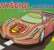 Okładka książki Koloruj i naklejaj  - Wyścigi samochodów