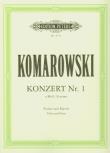 Konzert Nr. 1 e-Moll. Autor: Komarowski Anatoli. Dadada.pl Okładka książki Konzert Nr. 1 e-Moll