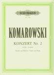 Konzert Nr. 2 A-Dur. Autor: Komarowski Anatoli. Dadada.pl Okładka książki Konzert Nr. 2 A-Dur