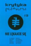 Opakowanie Krytyka polityczna 30 Nie lękajcie się