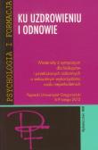 Okładka książki Ku uzdrowieniu i odnowie