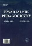 Okładka książki Kwartalnik pedagogiczny nr 4 2010