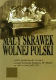 Mały skrawek wolnej Polski. Autor: Olszakowska-Glazer Zofia, Wyrobkowa-Pawłowska Wanda, Trojnar Franciszek. Dadada.pl Okładka książki Mały skrawek wolnej Polski