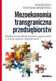 Okładka książki Mezoekonomia transgraniczna przedsiębiorstw
