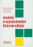 Minirozmówki litewskie. Autor: Biruta Markuza-Białostocka, Alina Wójcik. Dadada.pl Okładka książki Minirozmówki litewskie