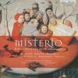 Misterio: Ritual music for an uncertain age. Autor: Academia Barocca Dorica, International Ensemble de Cordoba, Francesco Chirivi. Dadada.pl Okładka książki Misterio: Ritual music for an uncertain age