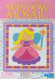 Mozaika okienna Wróżka. Autor: 4582. Dadada.pl Okładka książki Mozaika okienna Wróżka