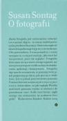 Okładka książki O fotografii