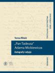 'Pan Tadeusz' Adama Mickiewicza. Autor: Winek Teresa. Dadada.pl Okładka książki 'Pan Tadeusz' Adama Mickiewicza