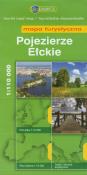 Okładka książki Pojezierze Ełckie mapa turystyczna 1:110 000