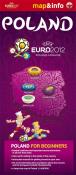 Okładka książki Poland Polska Euro 2012 mapa i miniprzewodnik