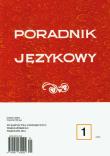 Opakowanie Poradnik językowy 1/2012