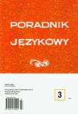 Opakowanie Poradnik Językowy 3/2012