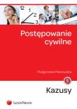 Postępowanie cywilne Kazusy. Autor: Manowska Małgorzata. Dadada.pl Okładka książki Postępowanie cywilne Kazusy