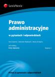 Prawo administracyjne. Autor: Lipowicz Irena, Mędrzycki Radosław, Szmigiero Maciej. Dadada.pl Okładka książki Prawo administracyjne