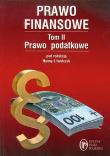 Opakowanie Prawo finansowe tom 2 Prawo podatkowe