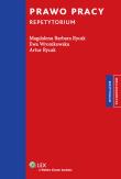 Prawo pracy Repetytorium. Autor: Rycak Magdalena Barbara, Wronikowska Ewa, Rycak Artur. Dadada.pl Okładka książki Prawo pracy Repetytorium