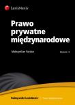 Prawo prywatne międzynarodowe. Autor: Pazdan Maksymilian. Dadada.pl Okładka książki Prawo prywatne międzynarodowe