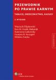 Przewodnik po prawie karnym. Autor: Filipkowski Wojciech, Guzik-Makaruk Ewa M., Laskowska Katarzyna, Szczygieł Grażyna, Zatyka Elżbieta. Dadada.pl Okładka książki Przewodnik po prawie karnym