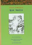 Quo Vadis dobre opracowanie. Autor: Sienkiewicz Henryk. Dadada.pl Okładka książki Quo Vadis dobre opracowanie