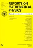 Opakowanie Reports on Mathematical Physics 68/3
