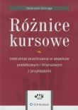 Różnice kursowe. Autor: Szaruga Katarzyna. Dadada.pl Okładka książki Różnice kursowe
