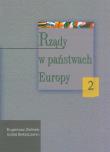 Rządy w państwach Europy t.2. Autor: Zieliński Eugeniusz, Bokszczanin Izolda. Dadada.pl Okładka książki Rządy w państwach Europy t.2