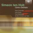 Simeon ten Holt: Canto Ostinato. Autor: Irene Russo, Fred Oldenburg, Sandra van Veen, Jeroen van Veen. Dadada.pl Okładka książki Simeon ten Holt: Canto Ostinato