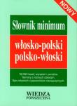 Okładka książki Słownik minimum włosko-polski polsko-włoski nowy