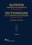 Słownik terminologii prawniczej polsko-francuski. Autor: Machowska Aleksandra. Dadada.pl Okładka książki Słownik terminologii prawniczej polsko-francuski