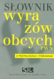 Okładka książki Słownik wyrazów obcych PWN z przykładami i poradami