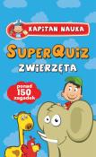 Okładka książki SuperQuiz Zwierzęta Kapitan Nauka