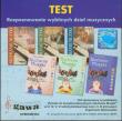 Opakowanie Test Rozpoznawanie wybitnych dzieł muzycznych