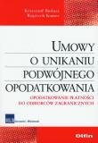 Okładka książki Umowy o unikaniu podwójnego opodatkowania