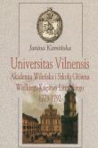 Universitas Vilnensis. Autor: Kamińska Janina. Dadada.pl Okładka książki Universitas Vilnensis
