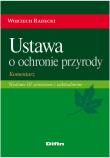 Okładka książki Ustawa o ochronie przyrody